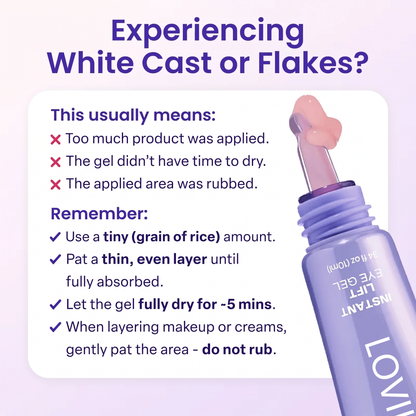 Instant Lift Eye Gel – Smooth Wrinkles & Reduce the Look of Under-Eye Bags